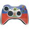 Haiti Flag Distressed Xbox 360 Wireless Controller Skin